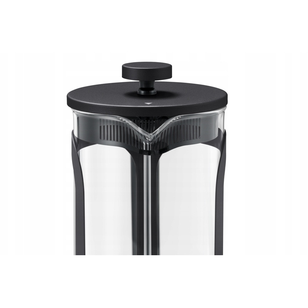 Cafetiere Tchibo, 800ml, sticla borosilicata, inox, negru
