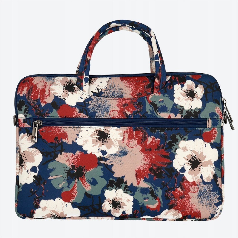 Geanta laptop Wonder 15-16 inch, albastru, 40x27cm, cu protectie sporita, curea reglabila