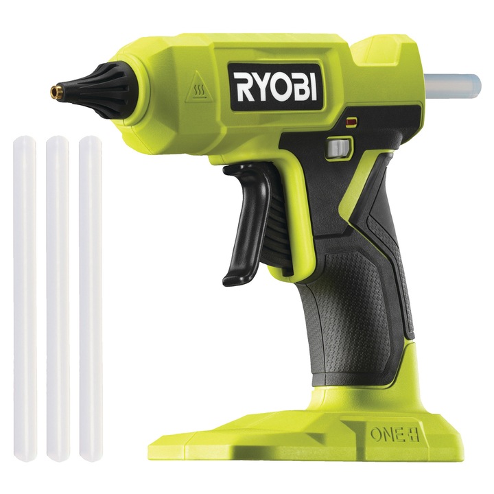 Ryobi RGLU18-0 18V 200C 11-12mm ragasztópisztoly akkumulátor nélkül