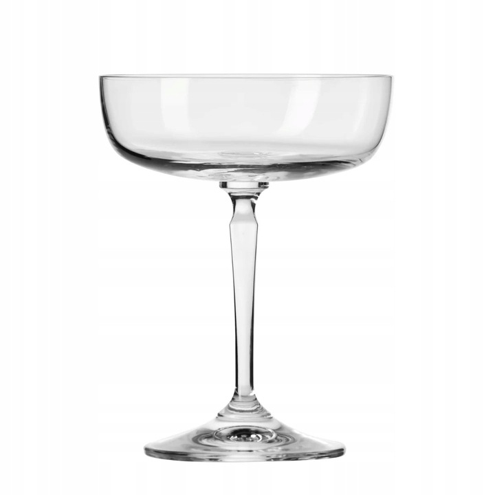 Roma pezsgőspohár készlet, 4 darab, 230ml, kristály, átlátszó