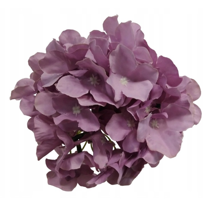 Műhortenzia szett, 12 darab, 15cm, lila