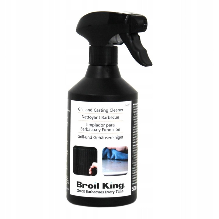 Preparat de curatare gratar Broil King, 500ml, pentru gratar interior si exterior, 15-35°C
