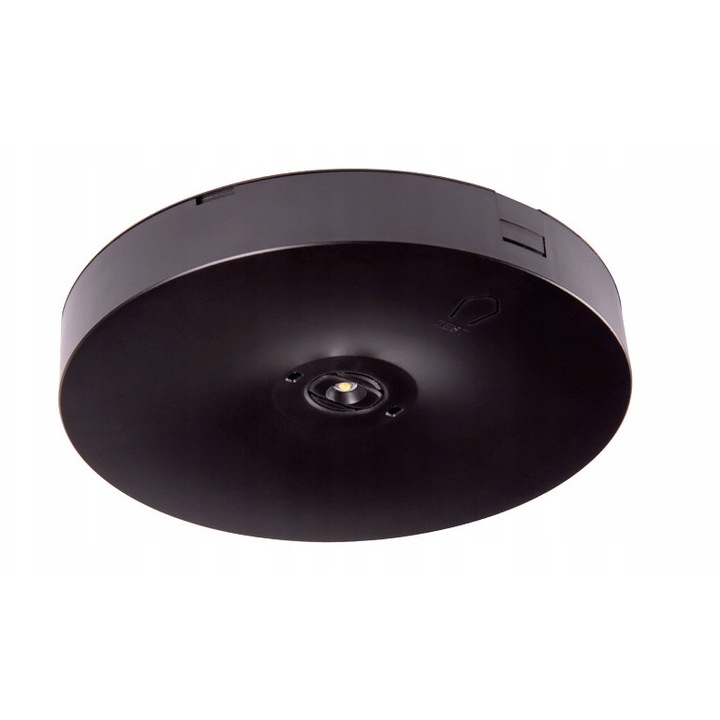 Corp de iluminat comercial, Intelight, Starlet ROUND, 4W, negru, montaj natynkabil