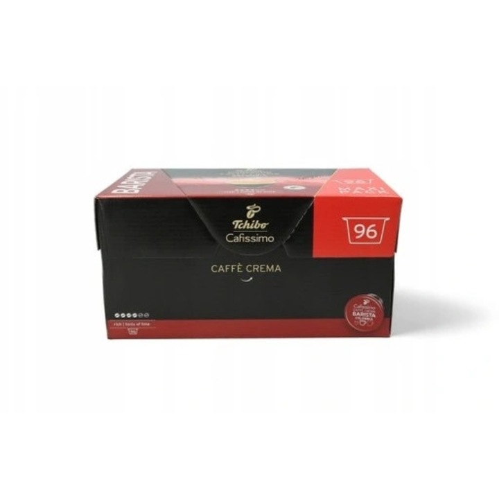 Set cafea Tchibo Cafissimo Colombia 96 capsule + Brasil 96 capsule, Arabica, multicolor