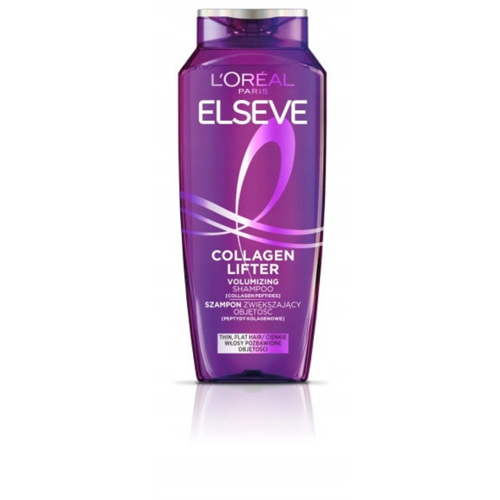 Sampon L'Oreal Paris Collagen Lifter pentru volum, 400ml, pentru par subtire