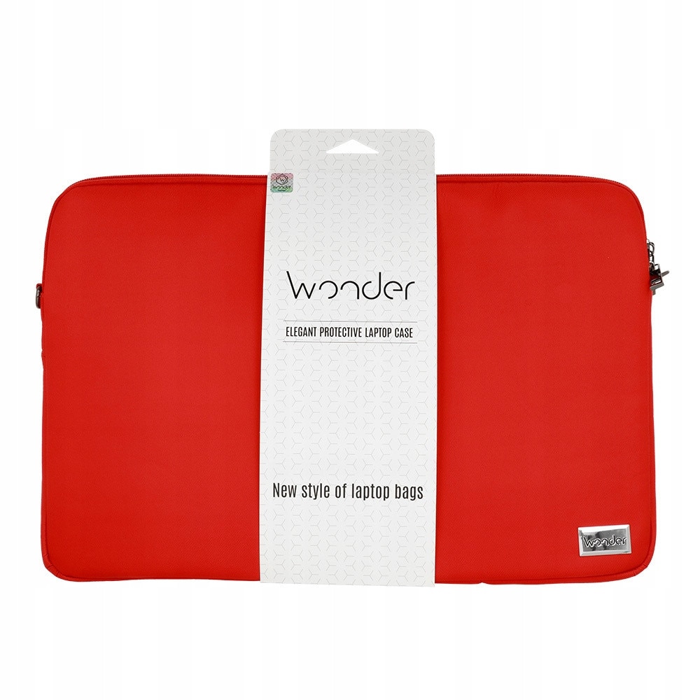 Futeral laptop Wonder Sleeve 13-14 inch, rosu, dimensiuni maxime 34x23cm, usor si practic