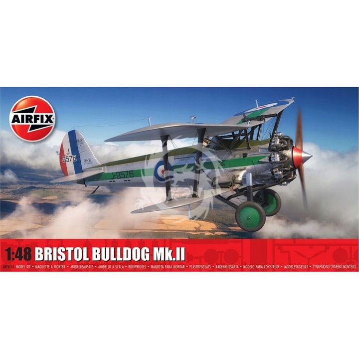 Bristol Bulldog Mk.II 1/48 műanyag modell, Airfix