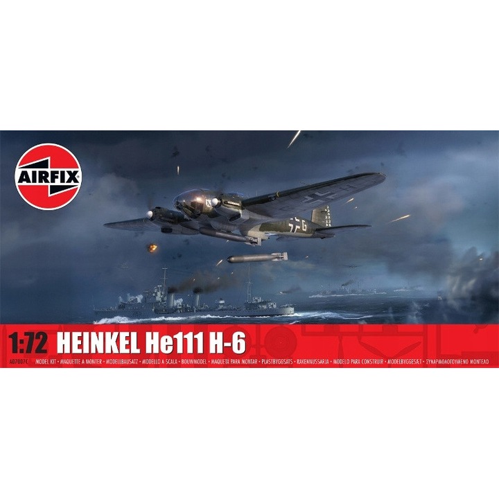 Airfix Heinkel He111 H-6 1:72 makett