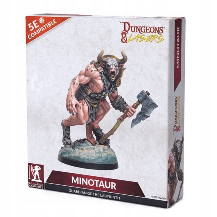 Figurina Dungeons & Lasers, Archon Studio, Minotaur, 10x15cm