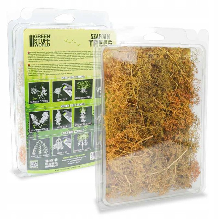 Tengeri hab fa készlet, Green Stuff World, 7-10 darab, 10-20cm