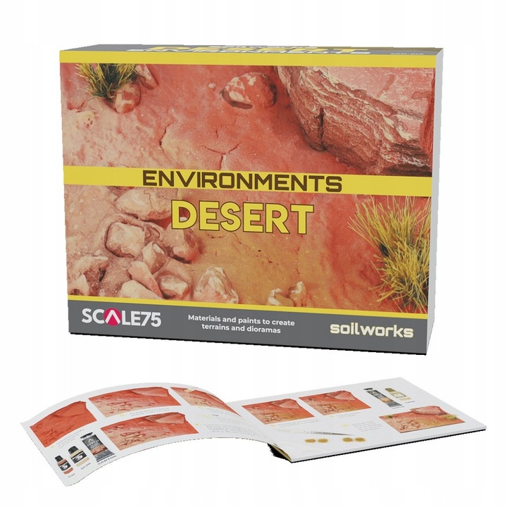 Scale 75: Soilworks - Environments Desert, комплект пигменти, бои и медиуми