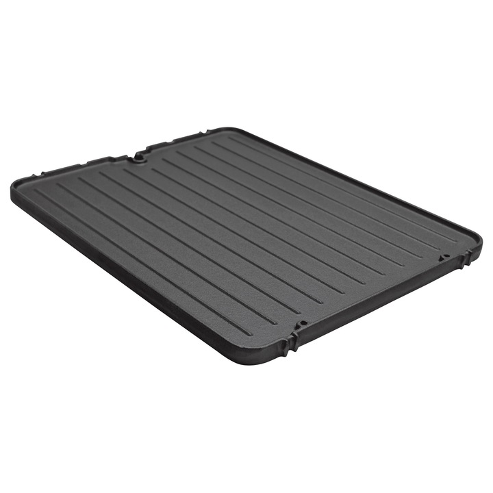 Чугунена плоча Broil King, модел GEM/PORTA-CHEF, 33.5x26.5см, две лица, за скара