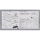 Model de nava de razboi Bronco Kilo Class Type 636, scala 1/350, set de constructie plastica