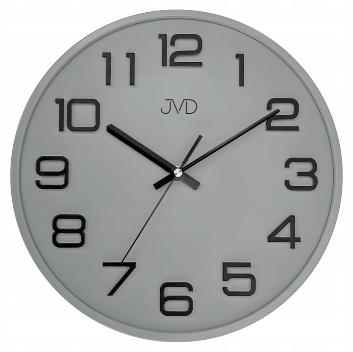 JVD HX2472.13 dekoratív óra, 31 cm, szürke, elegáns