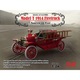 ICM Ford Model T 1914 tűzoltóautó modell, 1:24, 164x65mm, összeszerelési készlet