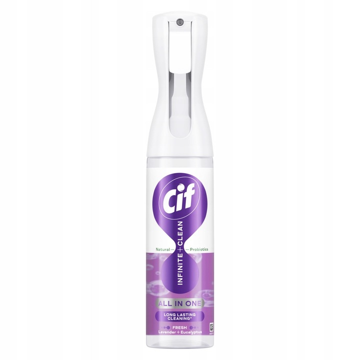 Cif ablak- és tükörtisztító spray, levendula és eukaliptusz, 3x280 ml-es szett