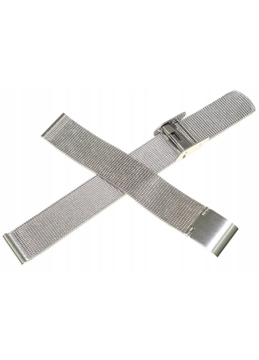 Lorus 14 mm-es hálós karkötő, rozsdamentes acél, ezüst színű, maximális hossza 17.6 cm