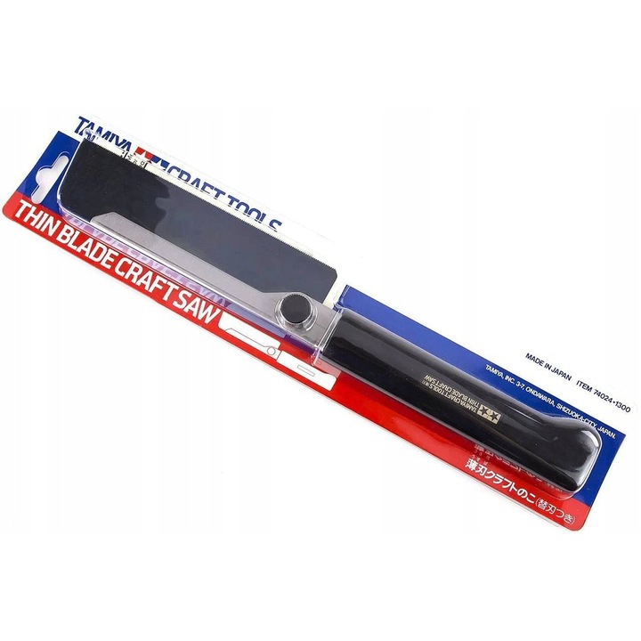 Tamiya 74024 modellező vágó, 2 penge, 160x40mm, 0,25mm vastagság