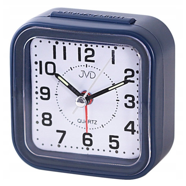 JVD dekoratív óra, SRP6808.1 modell, 7cm, kék, világító.