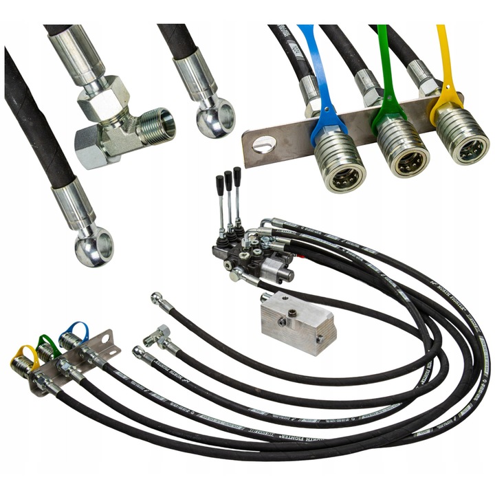 Cablu de alimentare mizar pentru distribuitor-adaptor Zetor