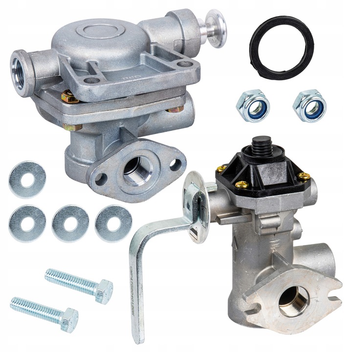 SUPAPA DE CONTROL HZS-2 + REGULATOR CU 3 TREPTE REMORCA D-35 D-47 MIZAR
