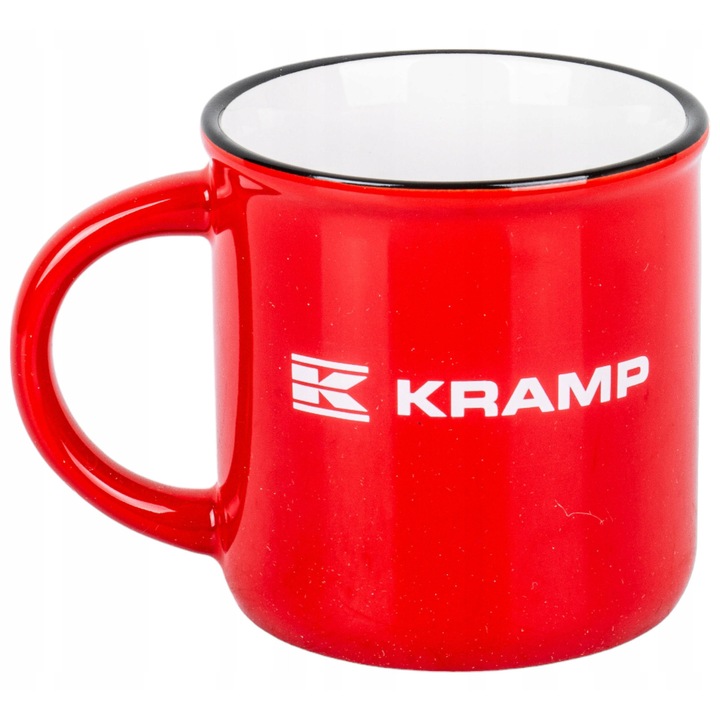 Cana ceramica 300ml, Kramp, rosie, design elegant