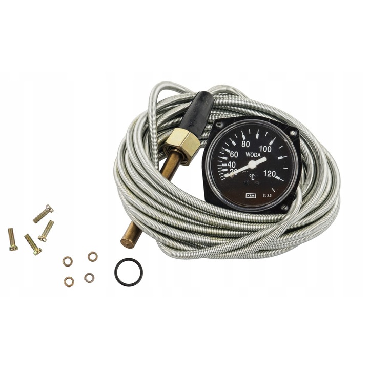 Víz hőmérséklet jelző Mizar M18x1,5 fi 60mm, 20-120°C, kábelhossz 6m