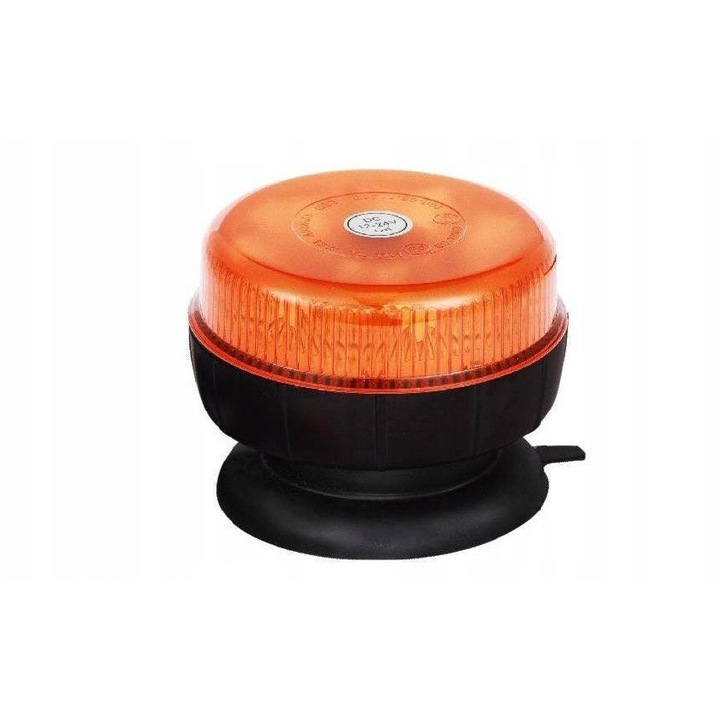 Kamar jelzőlámpa, 12 LED, 36W, IP66, narancssárga, 120x92mm