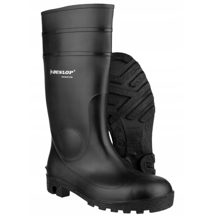 Cizme de cauciuc barbati Dunlop, S5, protectie munca, 40