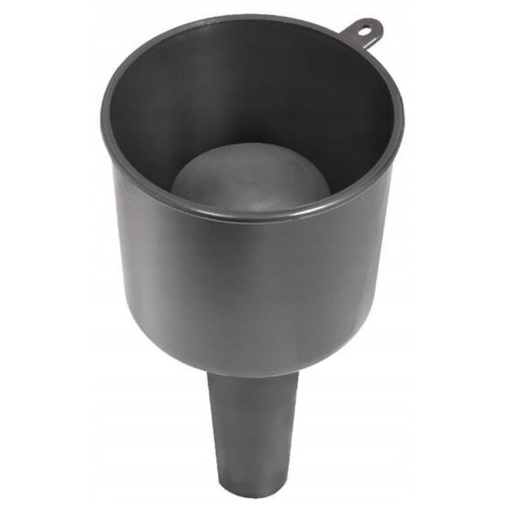 Tölcsér üzemanyaghoz szűrővel, 10 l/perc, 90mm x 150mm, antisztatikus, vegyszerálló