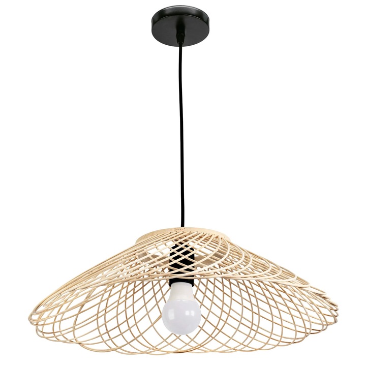 Toolight лампа за таван APP1946-1CP, черна, X46X93CM
