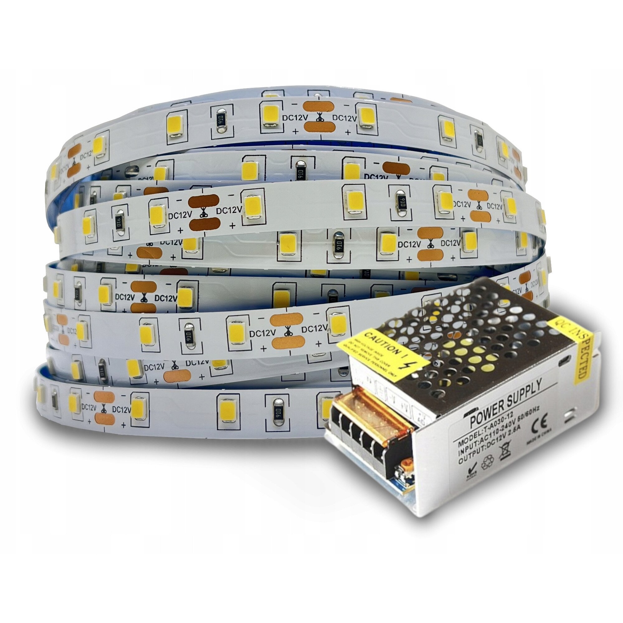 Led 4m Set Benzi LED 4m 60 2835 Premium Alb Neutral, 11W/m, 12V DC - eMAG.ro