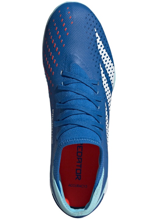 Ghete de fotbal adidas Predator Accuracy.3 TF, culoare albastra, 43 1/3 EU
