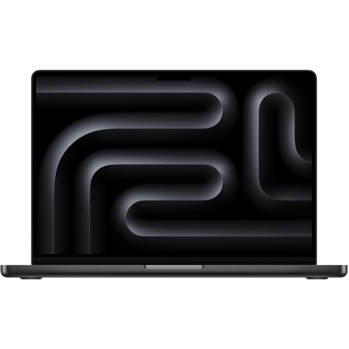 Laptop Apple MacBook Pro 14 Procesor Apple M5 Pro 15-core CPU / 16-core GPU 14.2" Liquid Retina XDR, 48GB, 1TB SSD, Mac OS, Layout US, Negru + adaptor retea 70W