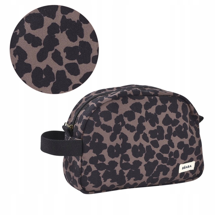 BEABA Leopard utazási kozmetikai táska, multifunkcionális, vízálló, 240x80x170mm