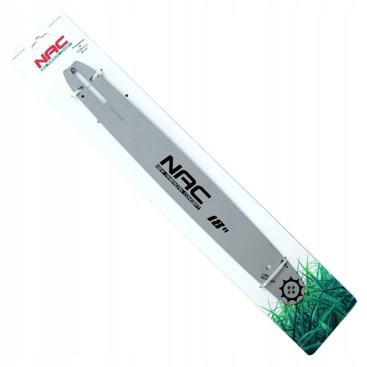 NAC fűrészvezető 45cm, 0,325 x 1,5mm, acél, 60x9x1cm