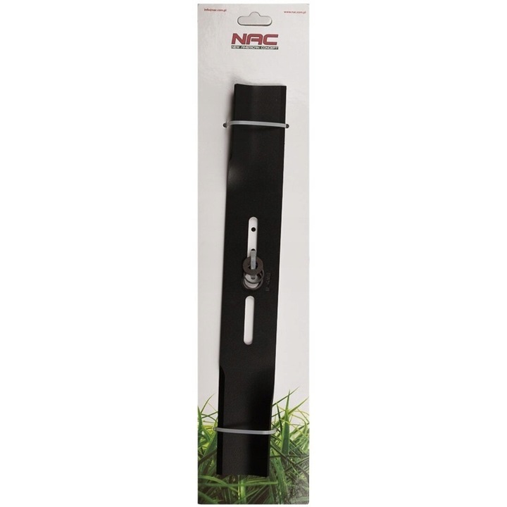 Fűnyíró penge 45cm, NAC, készlet szűkítőgyűrűvel, 20mm, 57mm