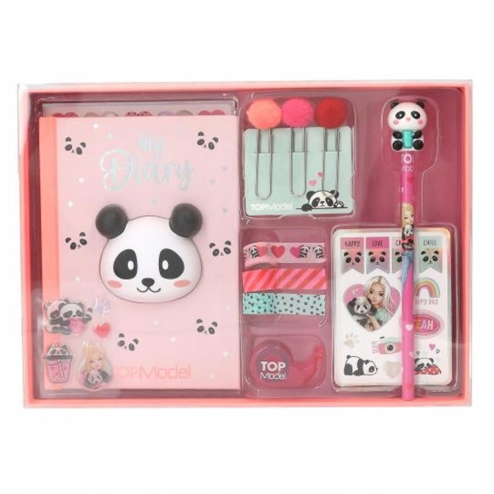 Jurnal creativ TOP Model, Depesche, 19,2x26,5x3,8cm, multicolor
