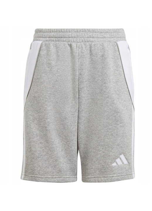 Pantaloni scurti pentru copii Adidas Tiro 24 Sweat, gri, material bumbac/poliester