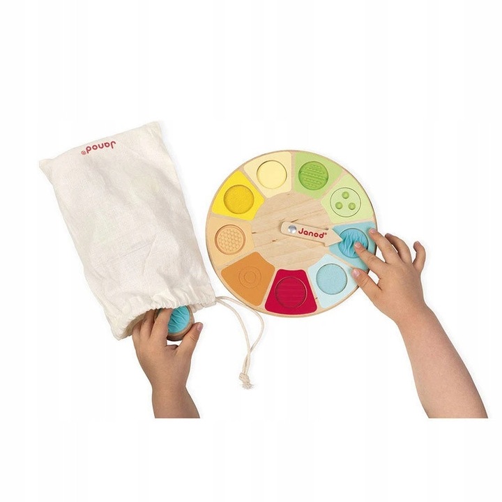 Joc educativ Janod, joc de memorie, multicolor