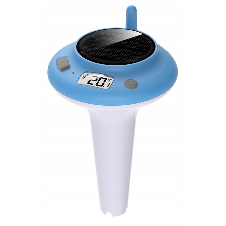 Termometru digital pentru piscina JVD T24, alimentare solara