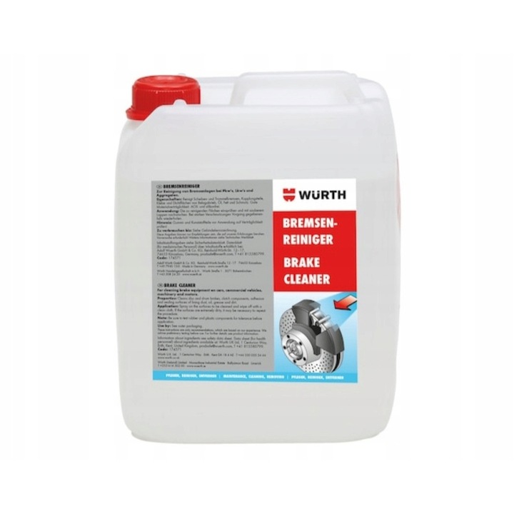 Degresant universal pentru frane, 5L, incolor, fara acetona, fara AOX, fara silicon