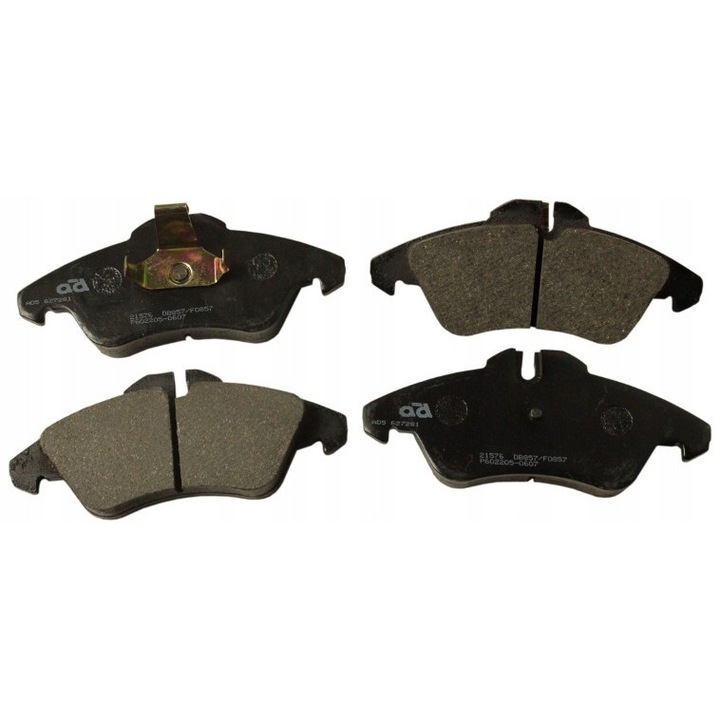 OPTIMA első fékbetétek, 4 darabos készlet, 19,8mm Mercedes Vito Sprinter VW LT 28-35 modellekhez