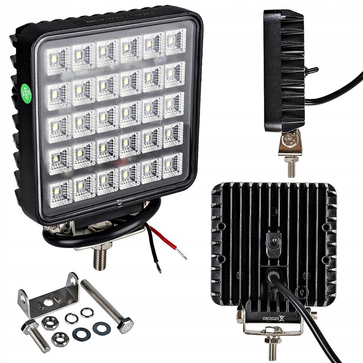 Kamar 30W 3800LM munkalámpa, LED halogén, 12/24V, kompakt méretek