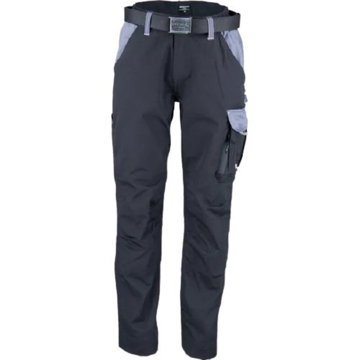 Pantaloni de lucru, Kramp Original, negri, confortabili, rezistenti, set unisex, M