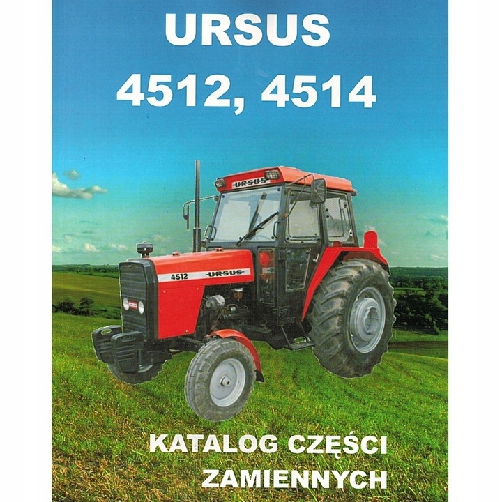 KATALOG CZĘŚCI MF4 4512 4514 Z PRZEDNIM NAPĘDEM