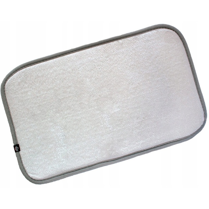 Saltea antiderapanta Trixie Skudo-Gulliver, pentru transportor caini, 76x46cm, gri, lavabila