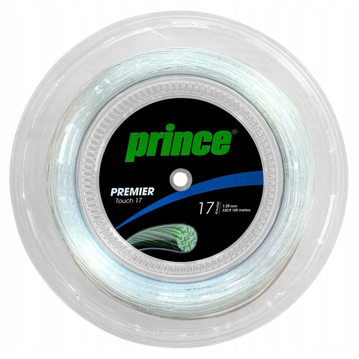 Prince Premier Touch 100m tenisz húr, átlátszó, 1,25mm