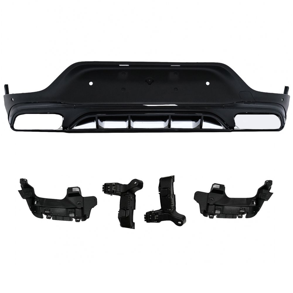 Difuzor spate tip GLC63 AMG pentru Mercedes GLC Coupe (C253) (2016