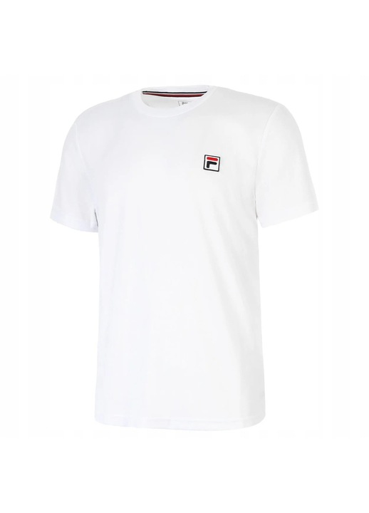 Tricou copii Fila Dani, alb, material uscare rapida, design atemporal